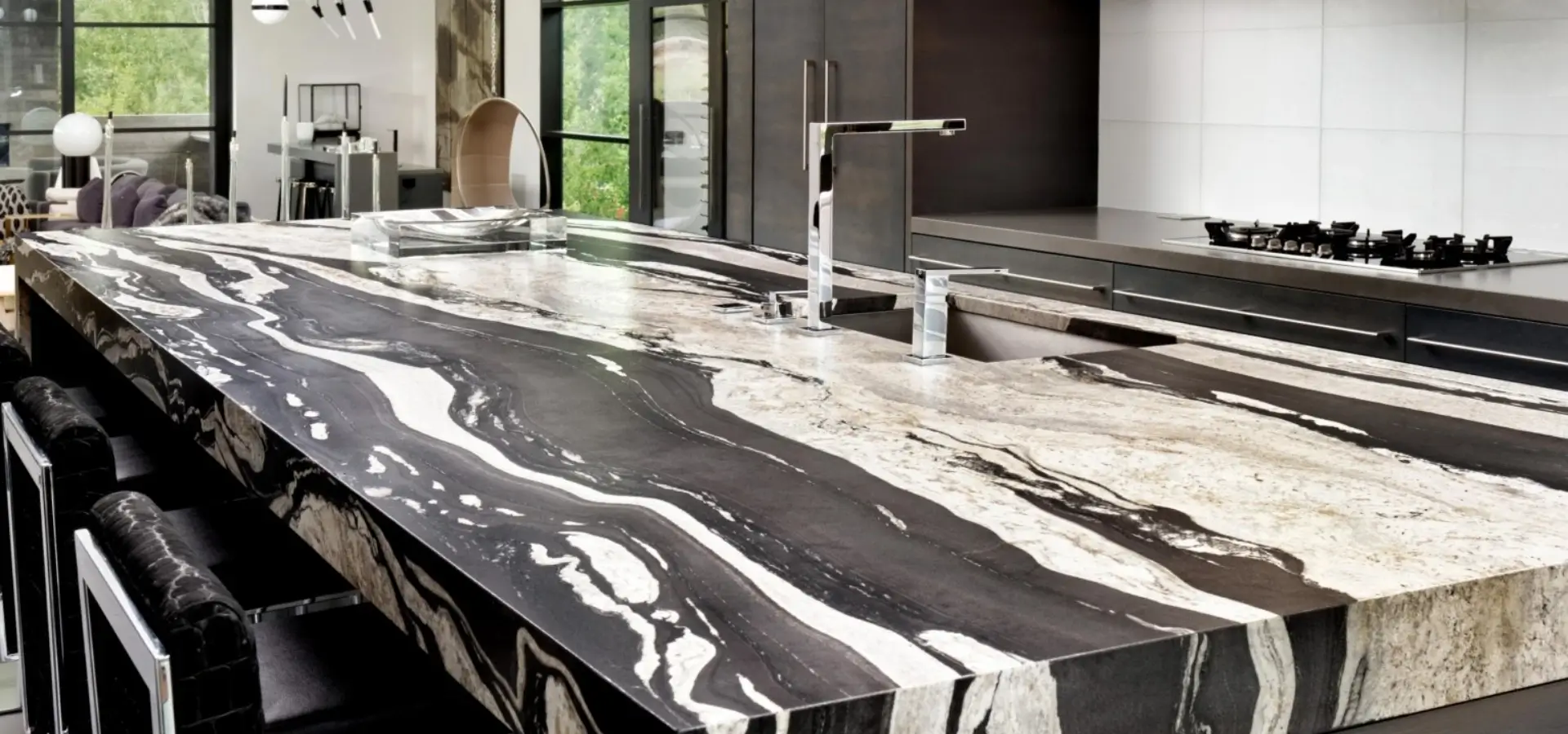 marmurowy blat z kamienia